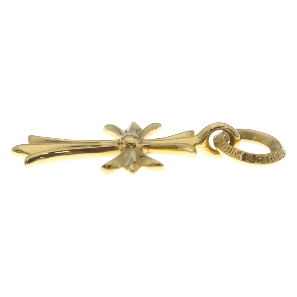 CHROME HEARTS(クロムハーツ) 22K TINY CH CROSS タイニーCHクロス ペンダントトップ ゴールド BCA051