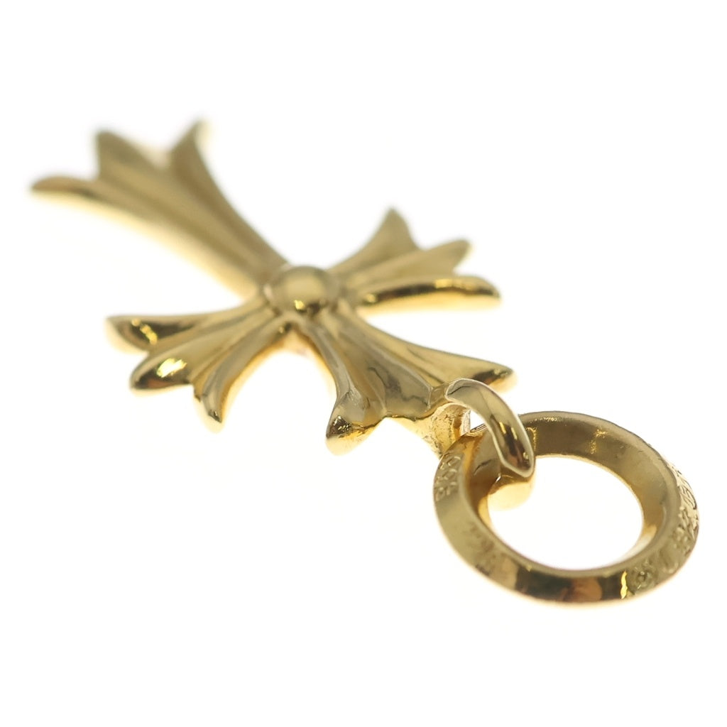 CHROME HEARTS(クロムハーツ) 22K TINY CH CROSS タイニーCHクロス ペンダントトップ ゴールド BCA051