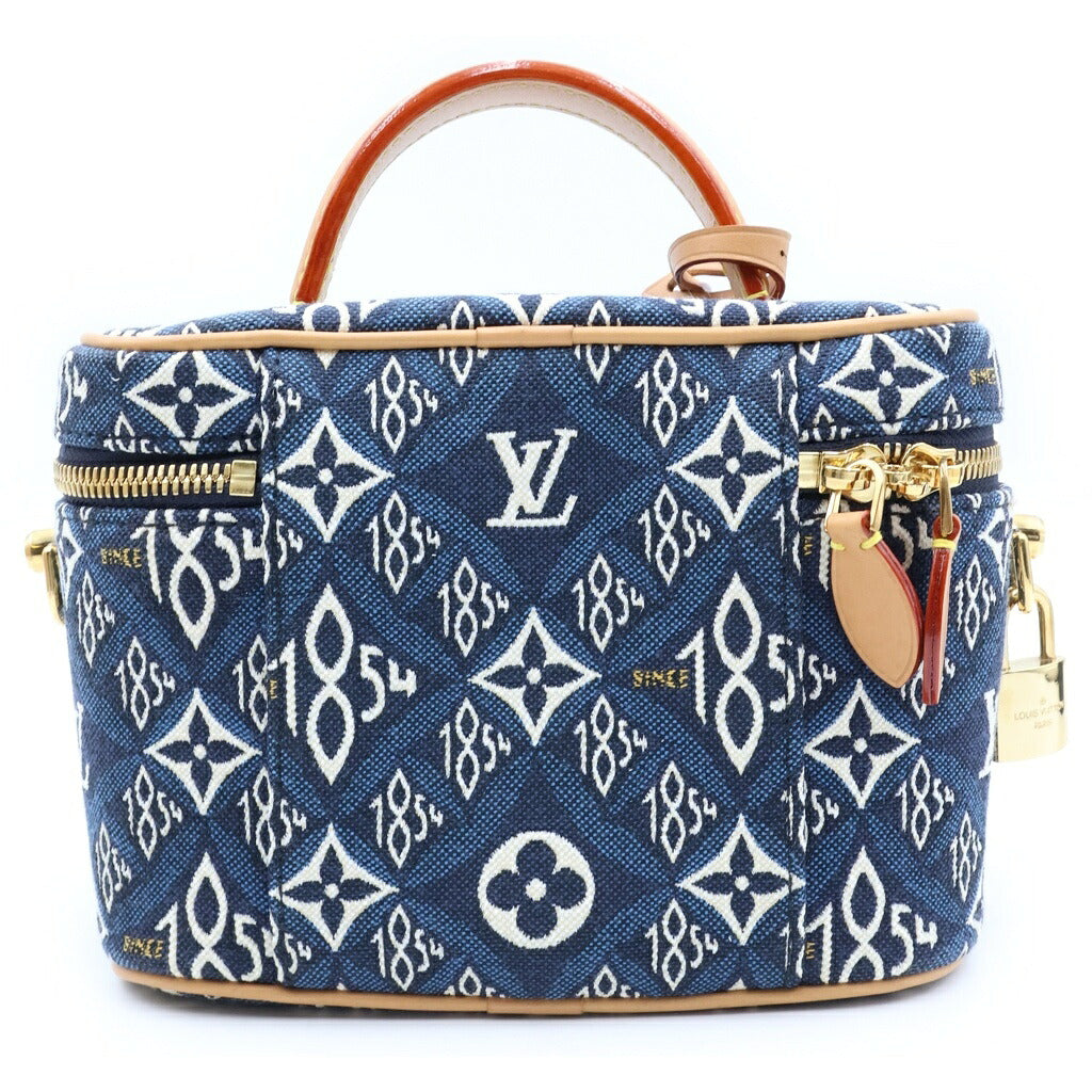 LOUIS VUITTON(ルイヴィトン) ルイヴィトン バニティバック モノグラム ブルー M57403