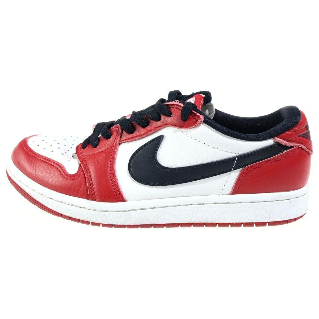 NIKE(ナイキ) AIR JORDAN 1 RETRO LOW OG CHICAGO エアジョーダン1 シカゴ ローカットスニーカー レッド US8/26cm HQ6998-600