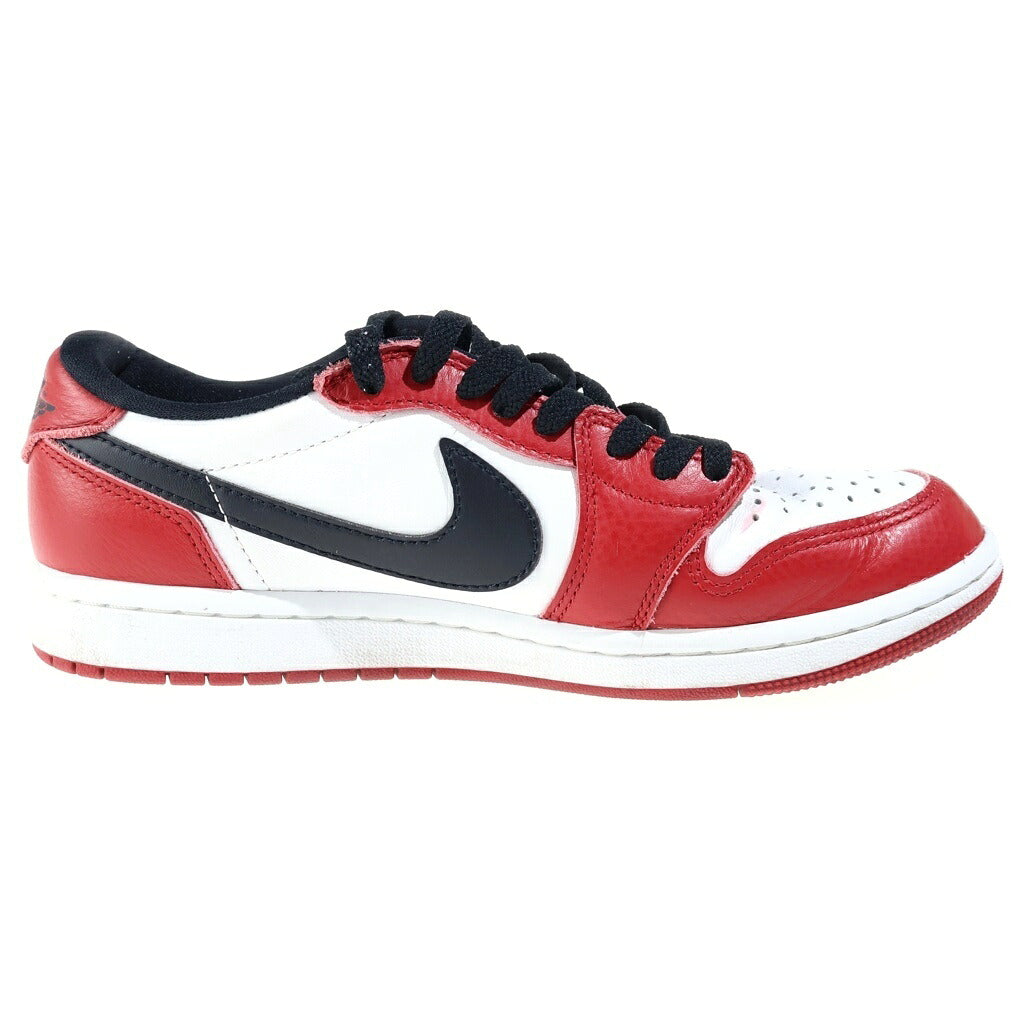 NIKE(ナイキ) AIR JORDAN 1 RETRO LOW OG CHICAGO エアジョーダン1 シカゴ ローカットスニーカー レッド US8/26cm HQ6998-600