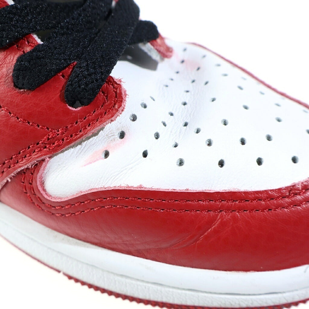 NIKE(ナイキ) AIR JORDAN 1 RETRO LOW OG CHICAGO エアジョーダン1 シカゴ ローカットスニーカー レッド US8/26cm HQ6998-600