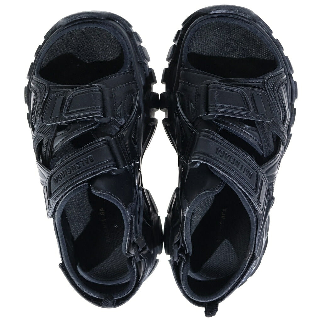 BALENCIAGA(バレンシアガ) TRACK SANDAL トラック レザーサンダル ブラック レディース 617543