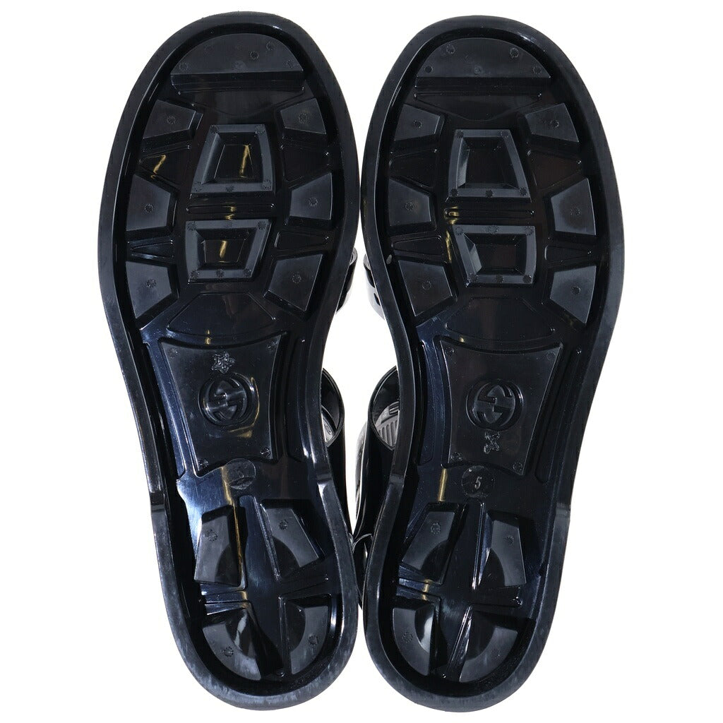 GUCCI(グッチ) グルカ ラバーサンダル ブラック レディース 676971