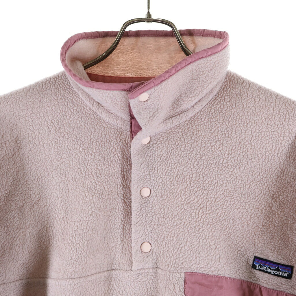 PATAGONIA(パタゴニア) 05AW SYNCHILLA SNAP-T シンチラ スナップハーフボタンフリースシャツ ピンク 25450F5