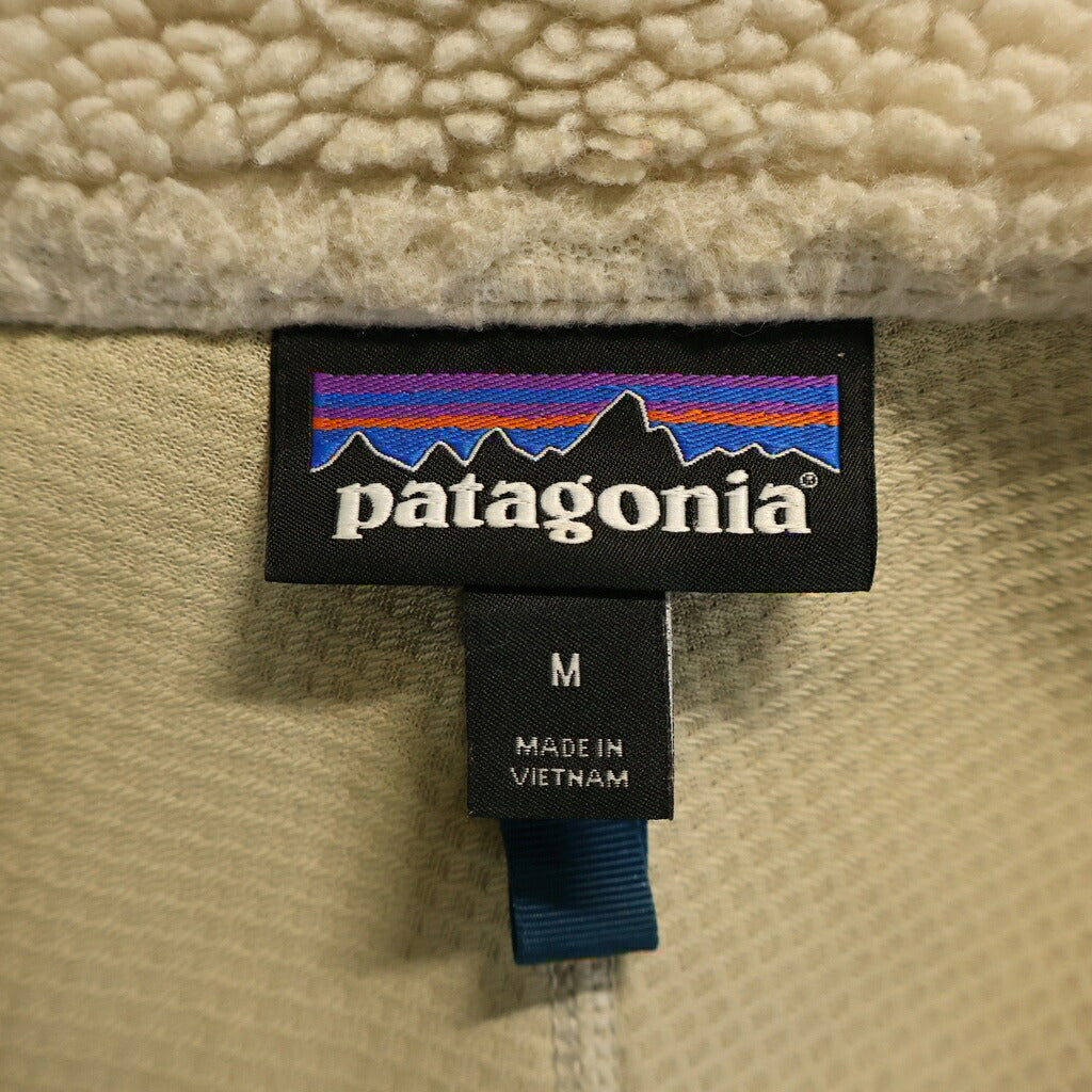 PATAGONIA(パタゴニア) CLASSIC RETRO-X クラシックレトロX ジップアップフリースジャケット ベージュ STY23056