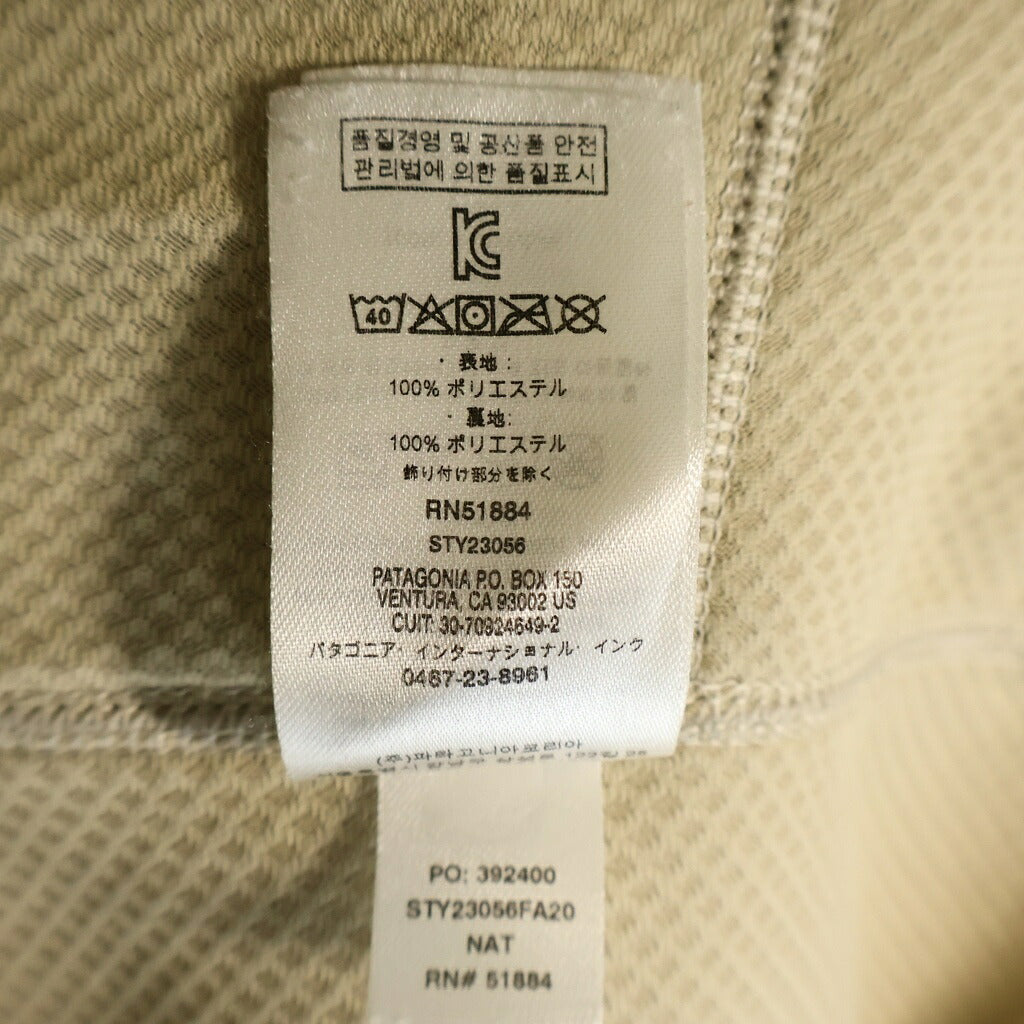 PATAGONIA(パタゴニア) CLASSIC RETRO-X クラシックレトロX ジップアップフリースジャケット ベージュ STY23056