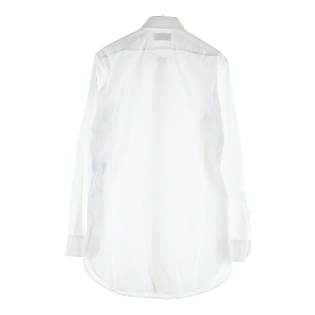 SAINT LAURENT PARIS(サンローランパリ) 14AW プレーンドレス長袖シャツ ホワイト 356115 Y716F