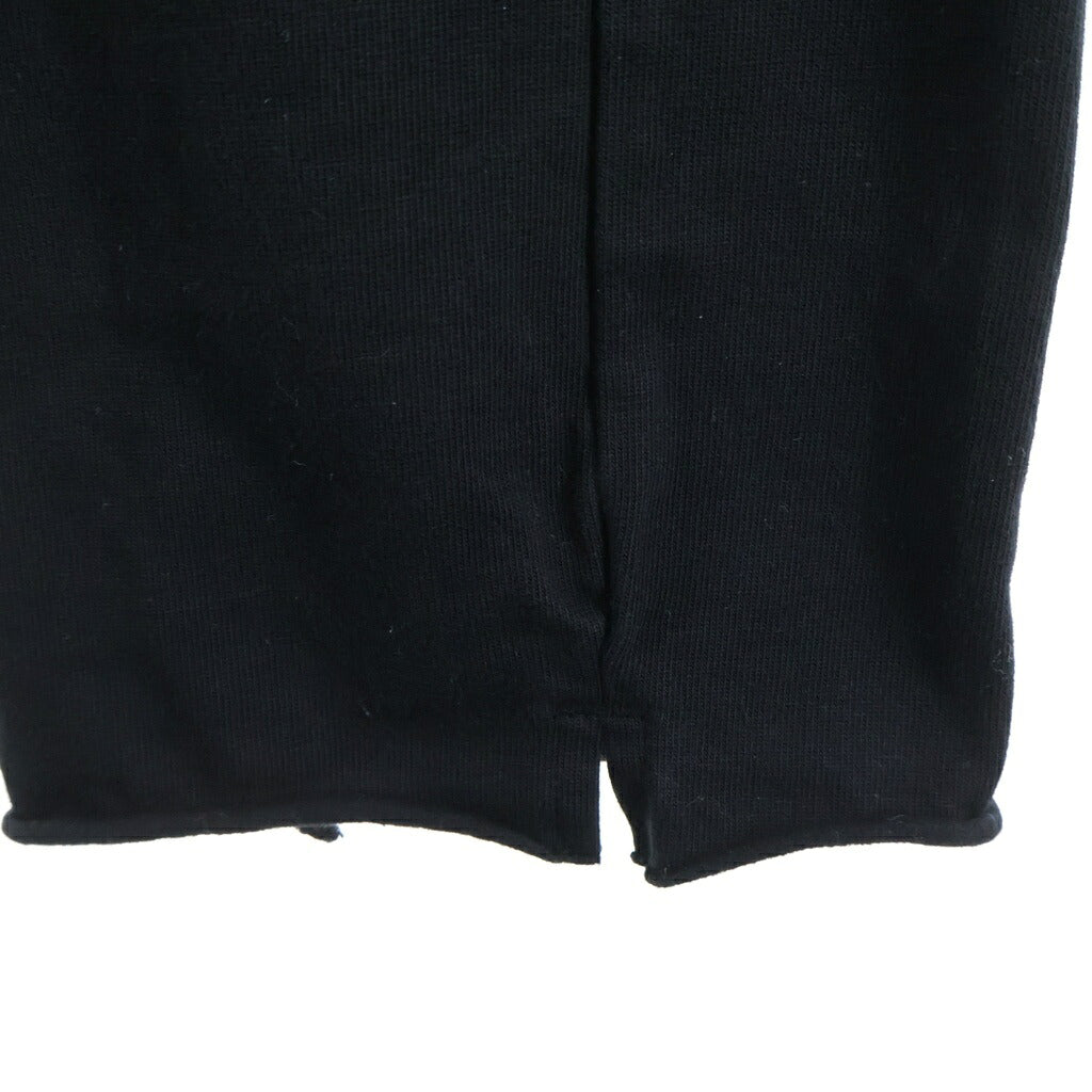 DRKSHDW(ダークシャドウ) 24SS LIDO BERLIN DRAWSTRING リド期 ドローストリングストレートスウェットパンツ ブラック DU01D1392-RIG