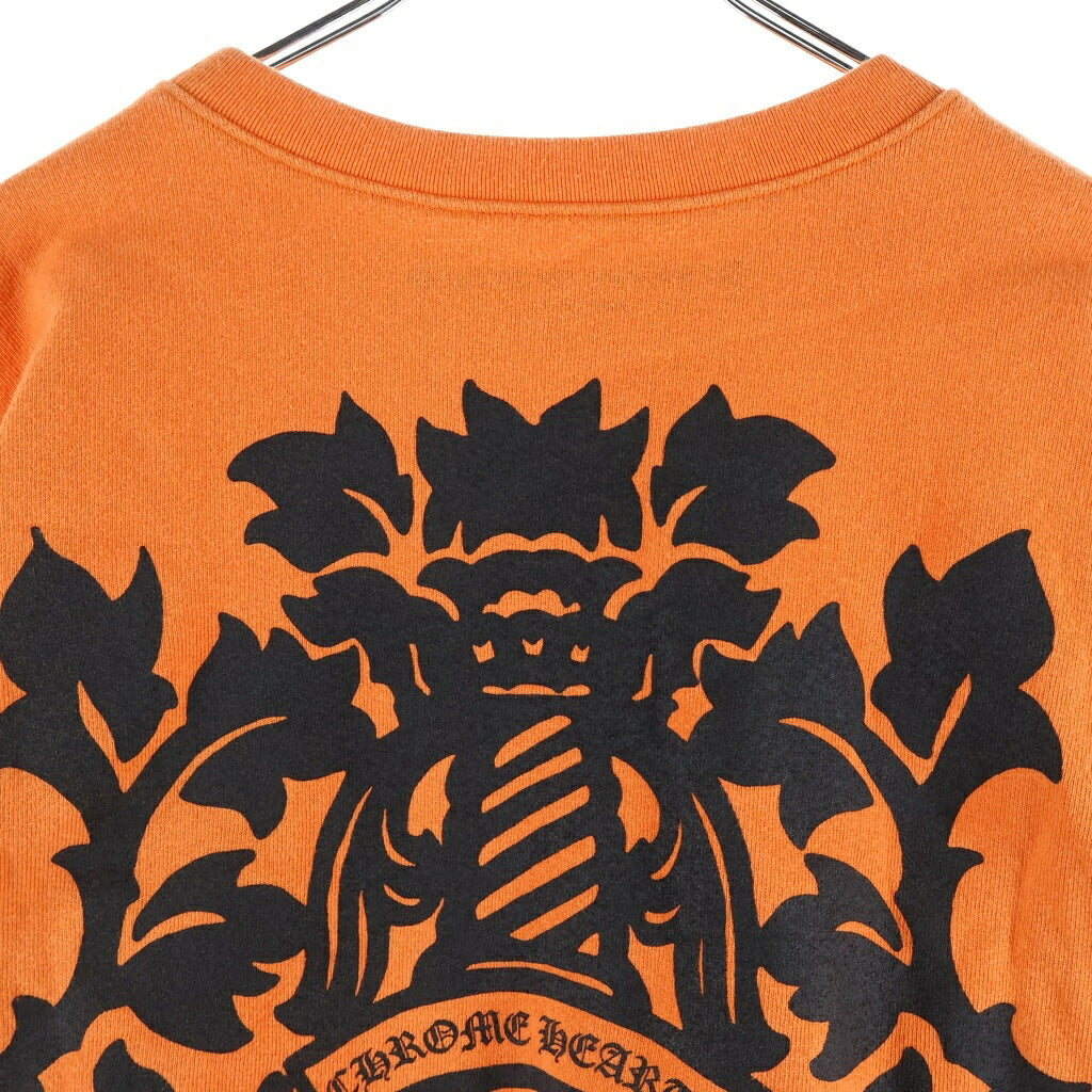 CHROME HEARTS(クロムハーツ) USA LIMITED VINE DAGGER PRINT SWEATSHIRT USA限定 ヴァインダガープリント スウェットシャツ オレンジ
