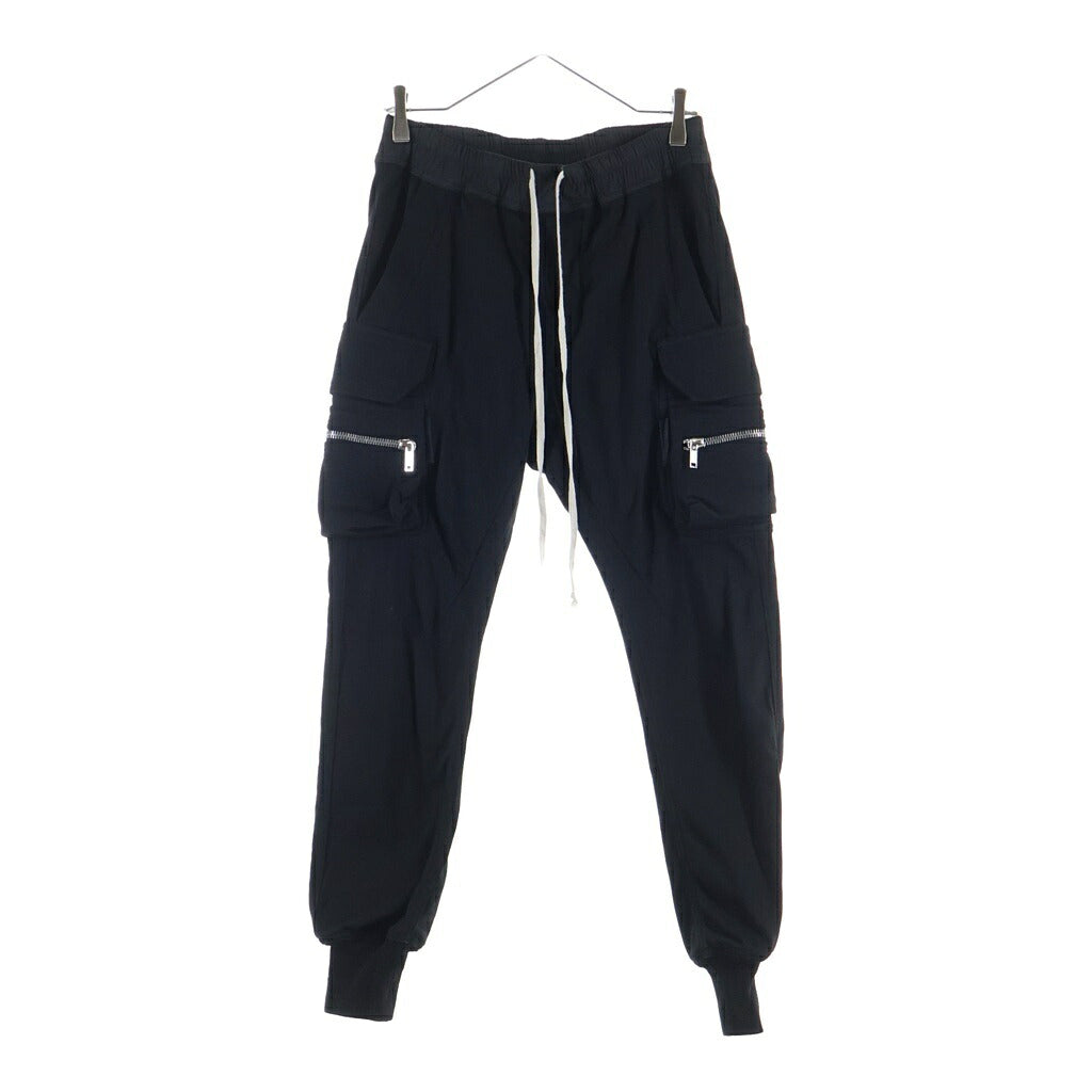 Rick Owens(リックオウエンス) 24SS LIDO MASTODON CARGO リド期 マストドンカーゴジョガーパンツ ブラック RU01D3396-BA