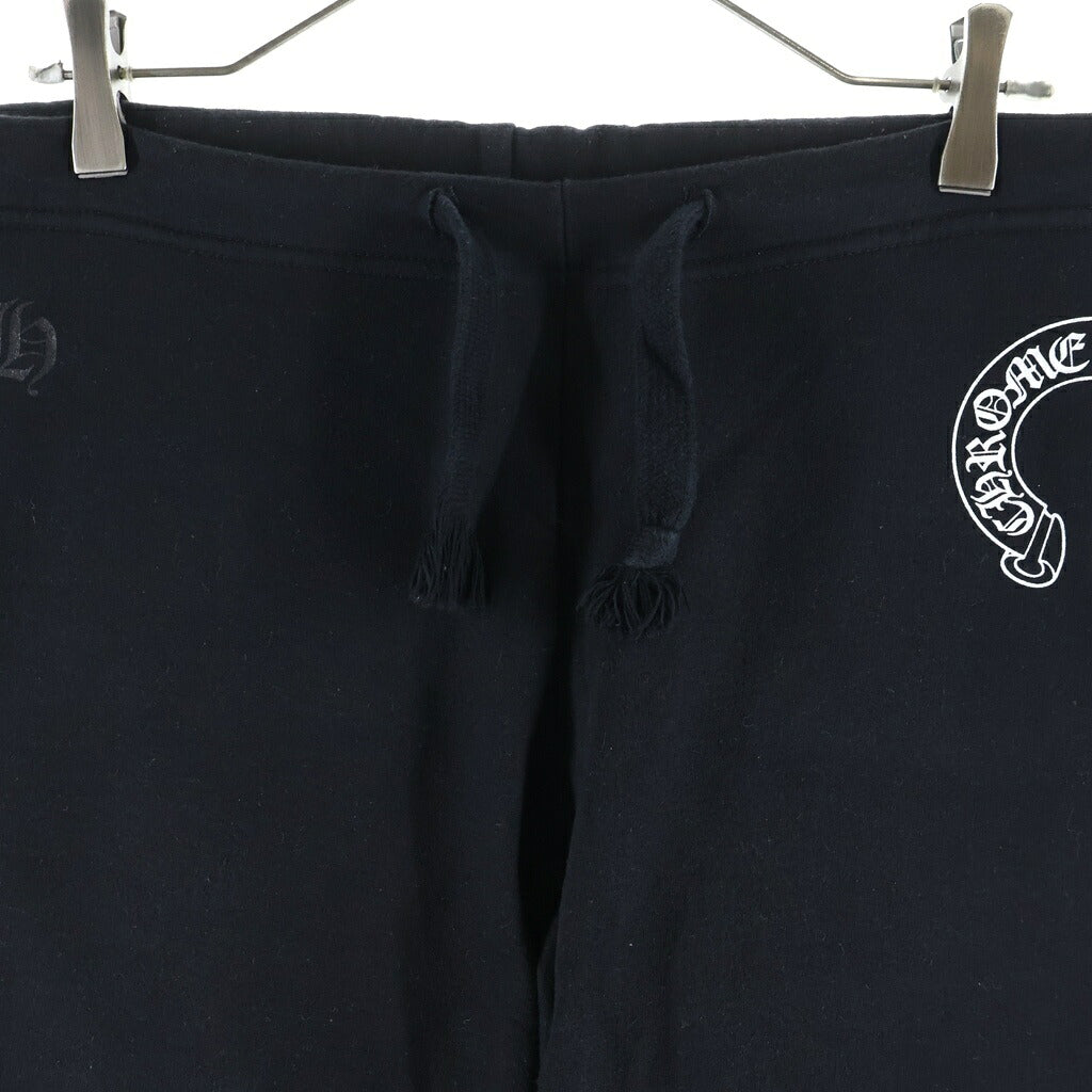 CHROME HEARTS(クロムハーツ) SWEAT PANTS ホースシュープリント スウェットパンツ ブラック
