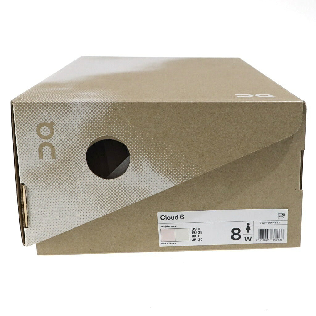 On(オン) CLOUD 6 クラウド6 メッシュローカットスニーカー USW8/25cm ピンク 3WF10064657