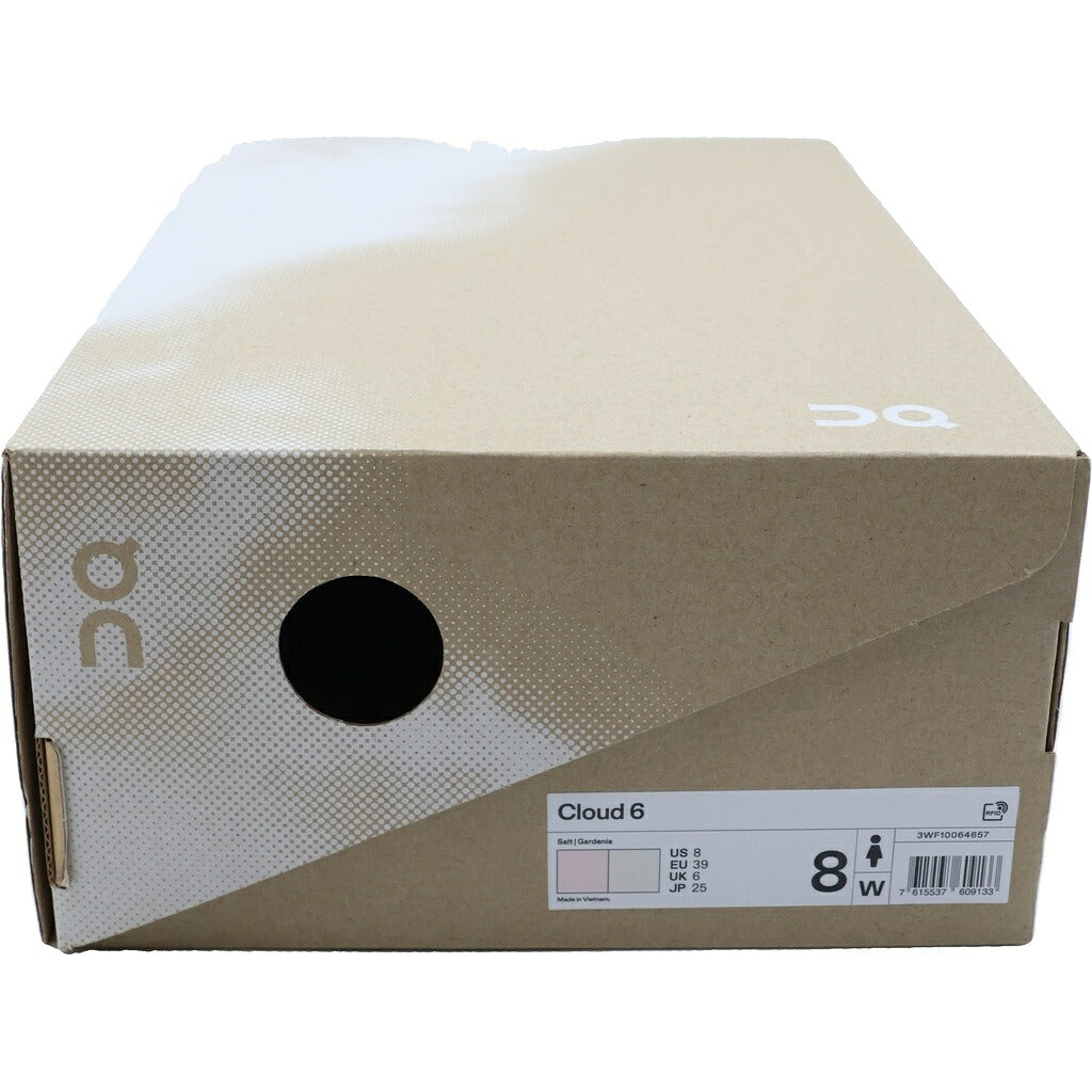 On(オン) CLOUD 6 クラウド6 メッシュローカットスニーカー USW8/25cm ピンク 3WF10064657