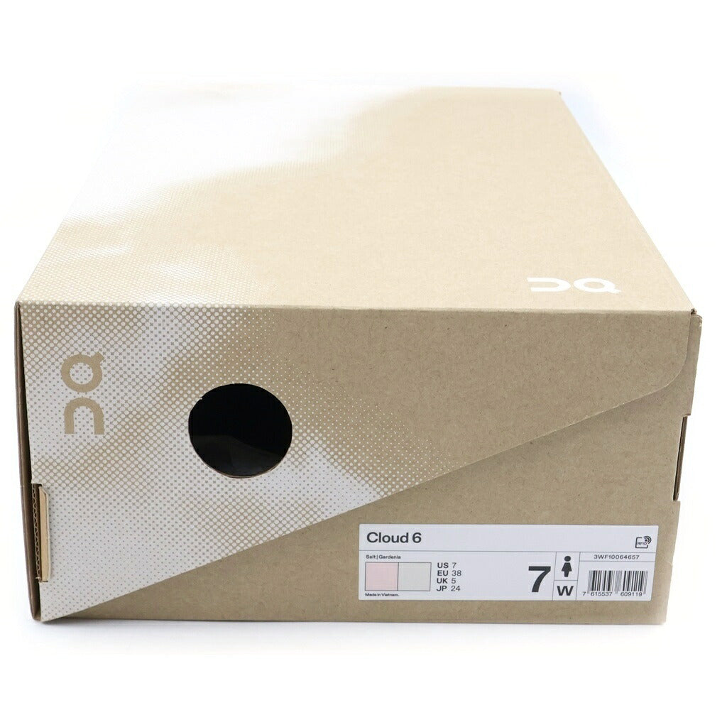 On(オン) CLOUD 6 クラウド6 メッシュローカットスニーカー USW7/24cm ピンク レディース 3WF10064657
