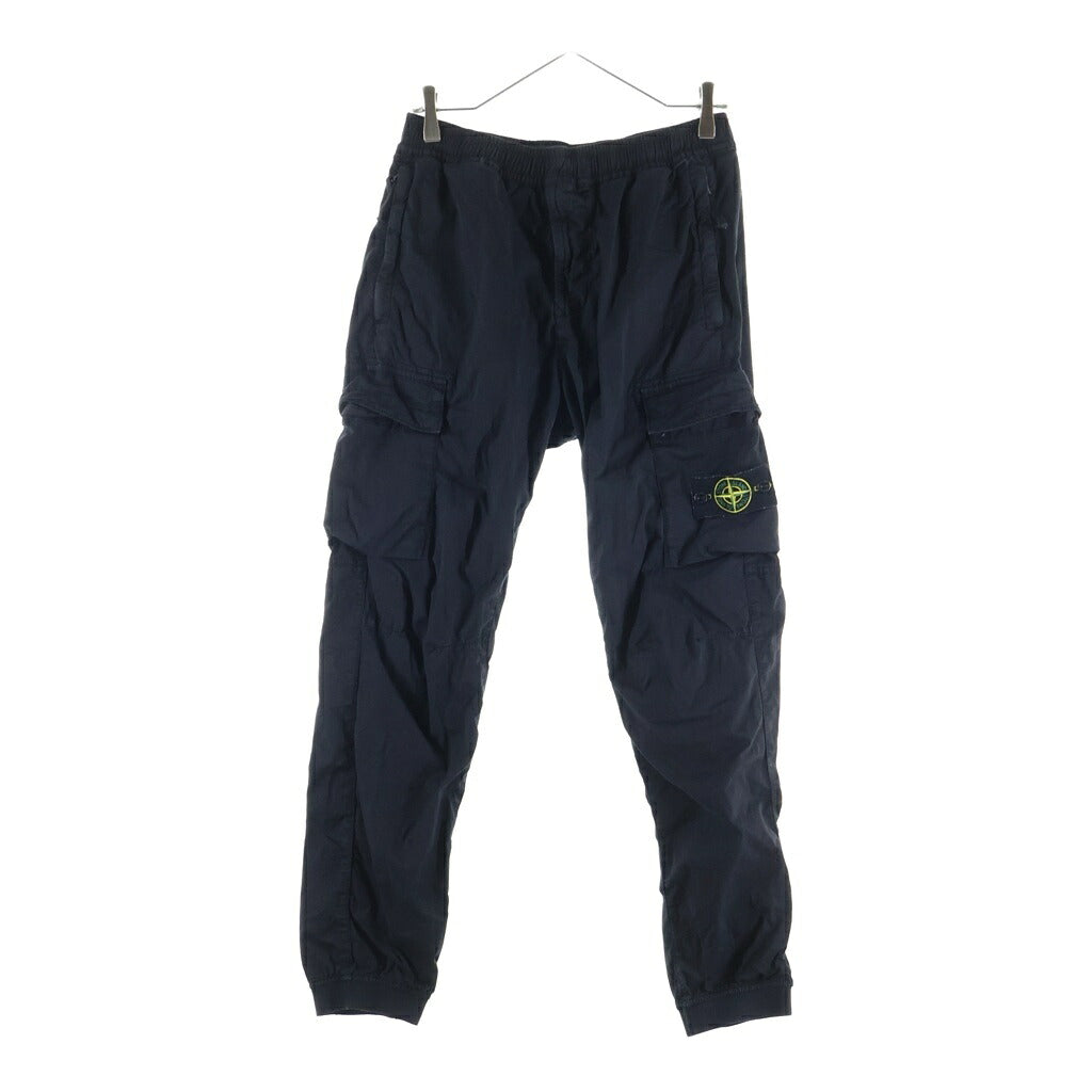 STONE ISLAND(ストーンアイランド) CARGO JOGGERS ロゴワッペン カーゴジョガーパンツ ブラック K1S153100313S0010
