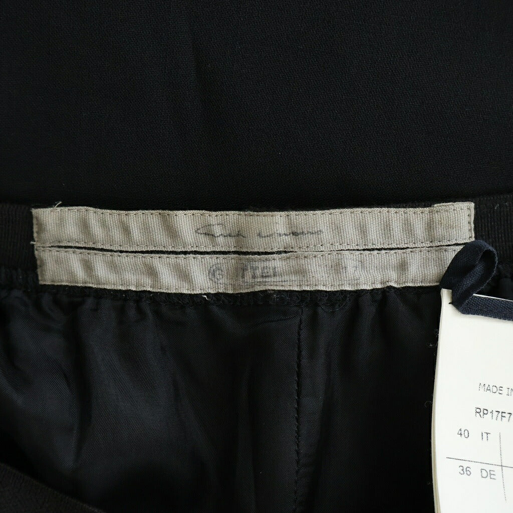 Rick Owens(リックオウエンス) 17AW GLITTER グリッター期 タキシードスカート レディース ブラック RP17F7338-ZL