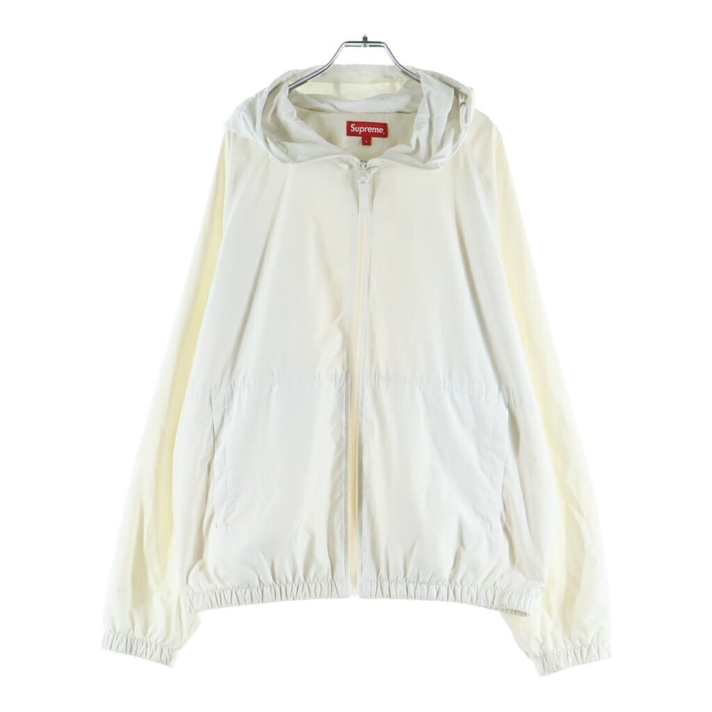 SUPREME(シュプリーム) 23SS Lightweight Nylon Hooded Jacket ナイロンフーデッド ジャケット ホワイト