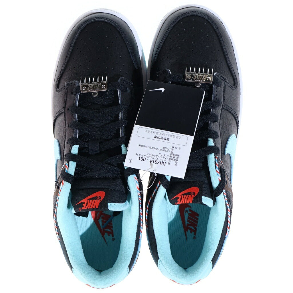 NIKE(ナイキ) DUNK LOW BARBER SHOP ダンク ローカットスニーカー ブラック/ブルー US9/27cm DH7614-001