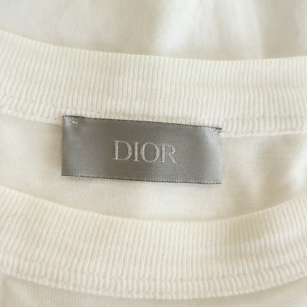 DIOR(ディオール) 21SS ATELIER ロゴプリント 半袖Tシャツ カットソー ホワイト 043J615A0589