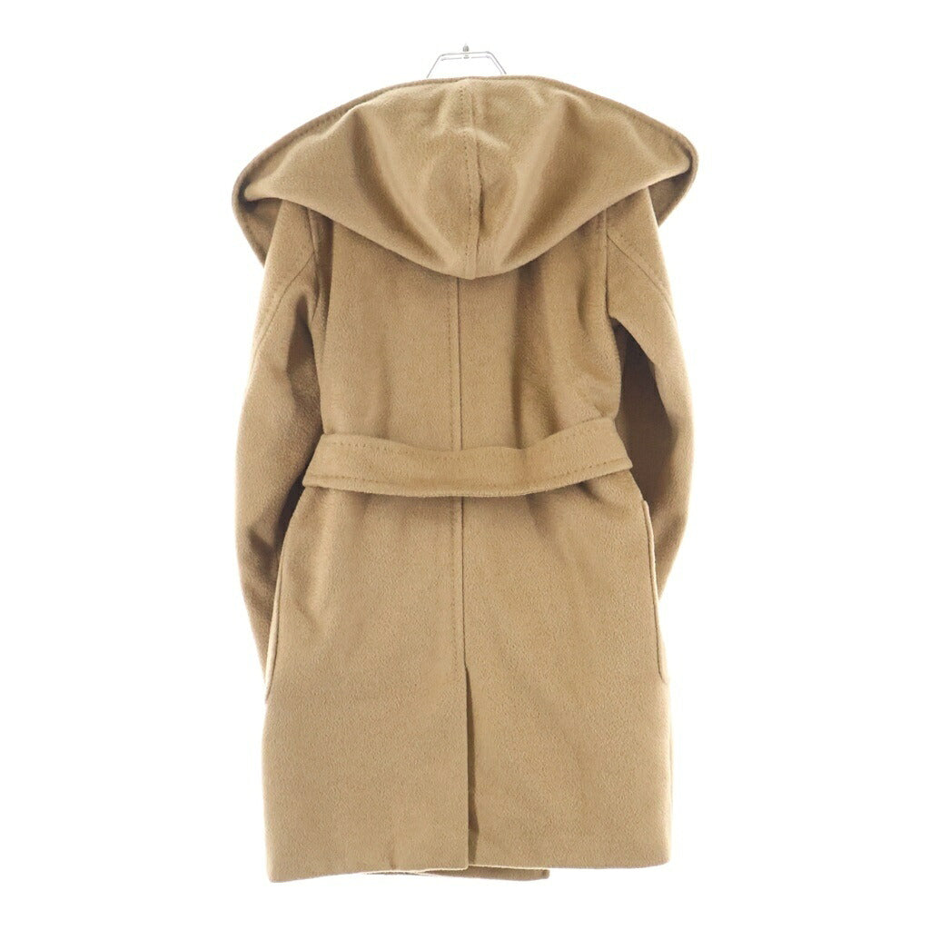 Max Mara(マックスマーラ) フーデットウールコート ガウンコート キャメル 108607896 レディース