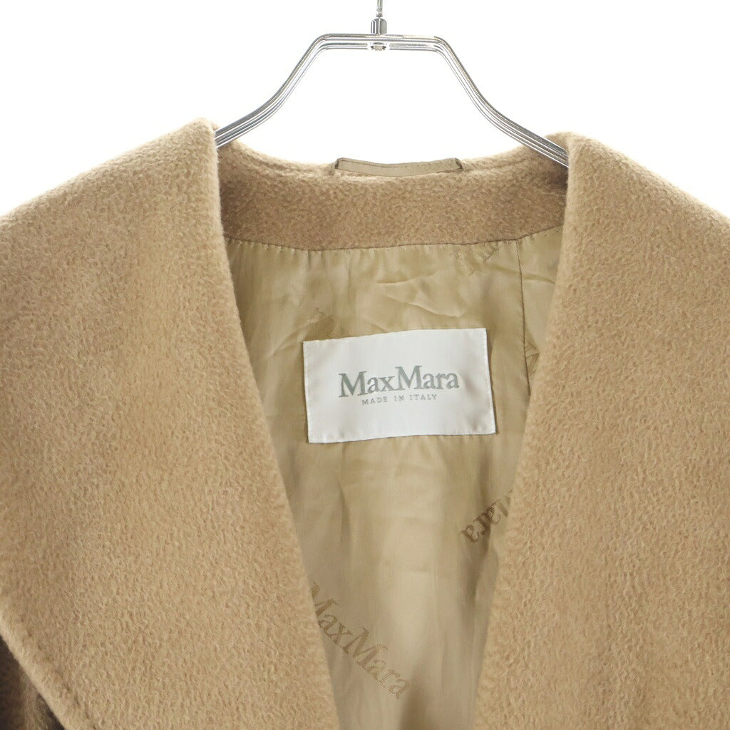 Max Mara(マックスマーラ) フーデットウールコート ガウンコート キャメル 108607896 レディース