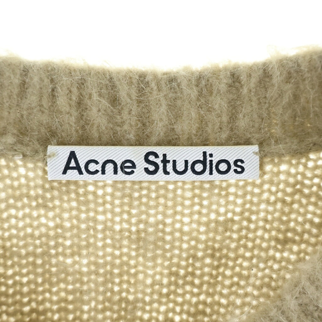 Acne Studios(アクネ ストゥディオズ) Wool Mohair ウールモヘアカーディガン ブラウン B60288