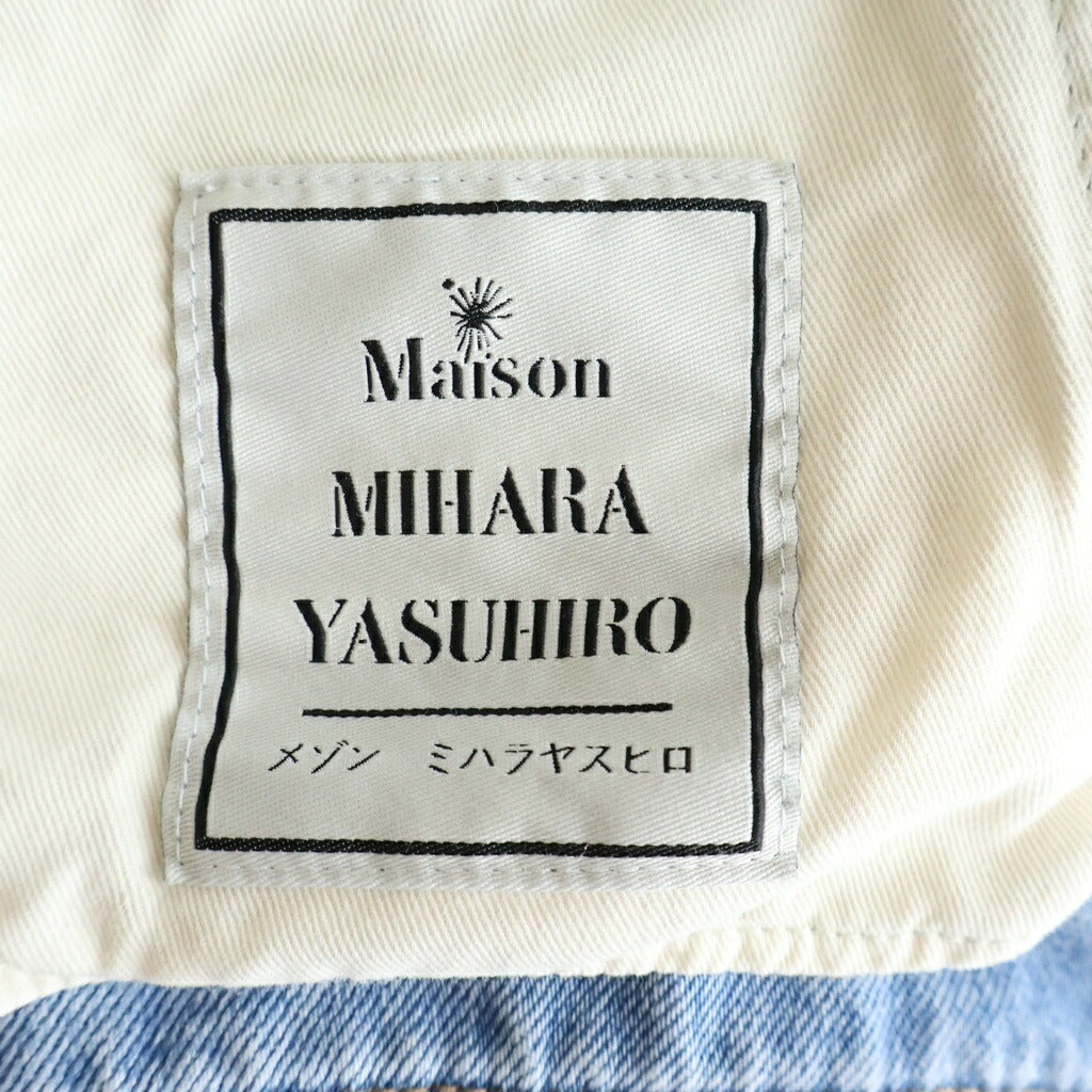 MAISON MIHARAYASUHIRO(メゾンミハラヤスヒロ) ドッキングデニムシャツ デニムパンツ インディゴ A06PT024
