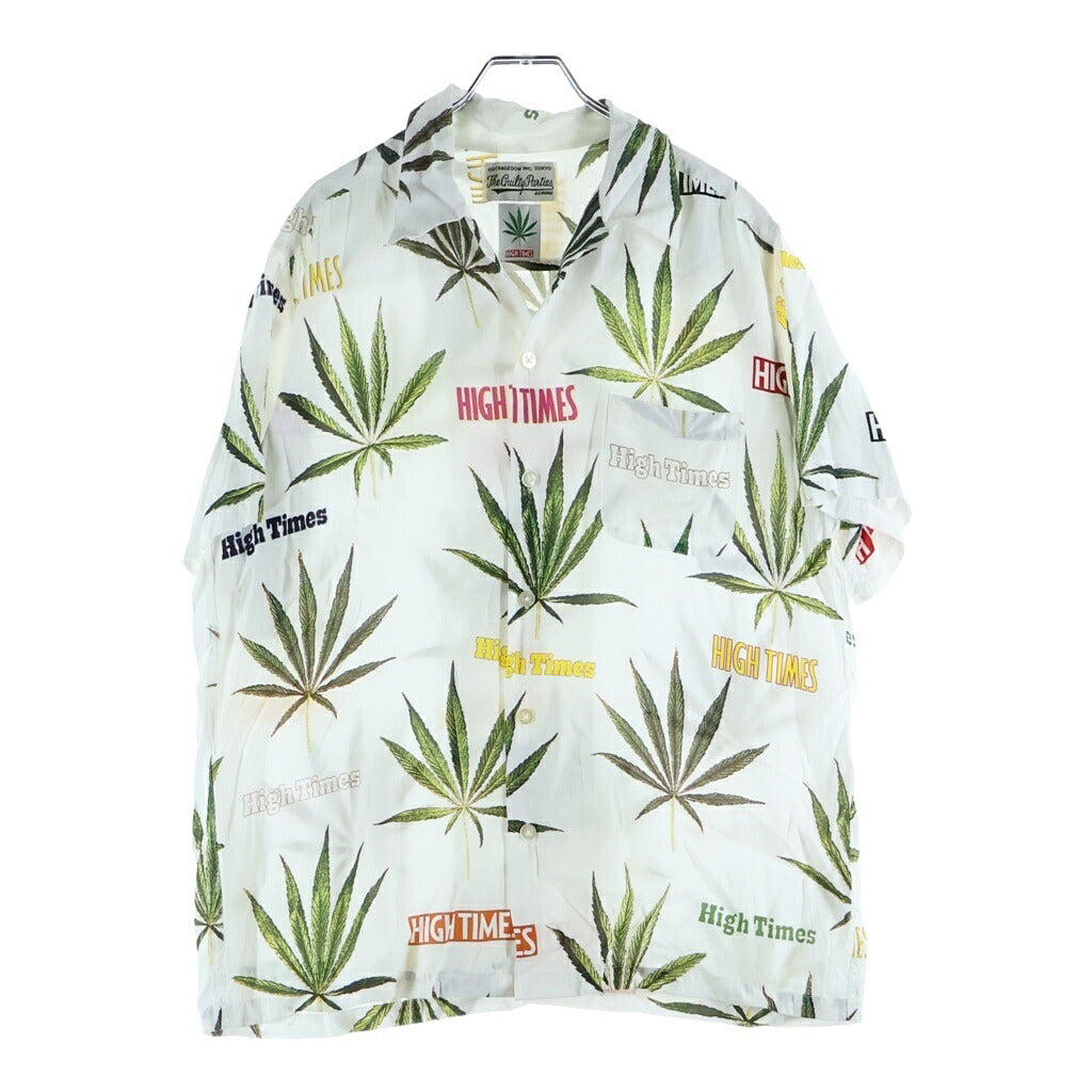 WACKO MARIA(ワコマリア) 18SS HIGH TIMES ハワイアンアロハ半袖シャツ ホワイト