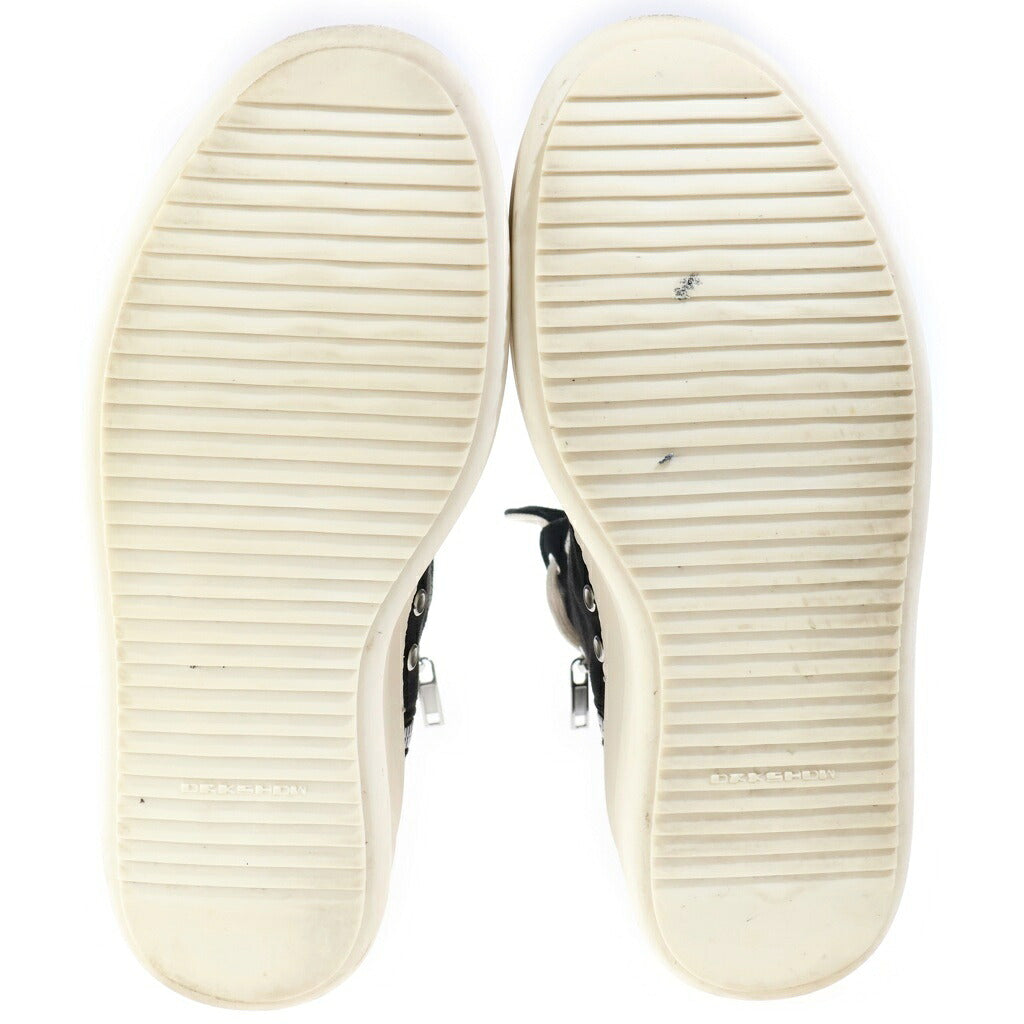 Rick Owens DRKSHDW(リックオウエンス ダークシャドウ) 26AW MEGA BUMPER SNEAKS メガバンパー ハイカットスニーカー ブラック DU02F6831 DO