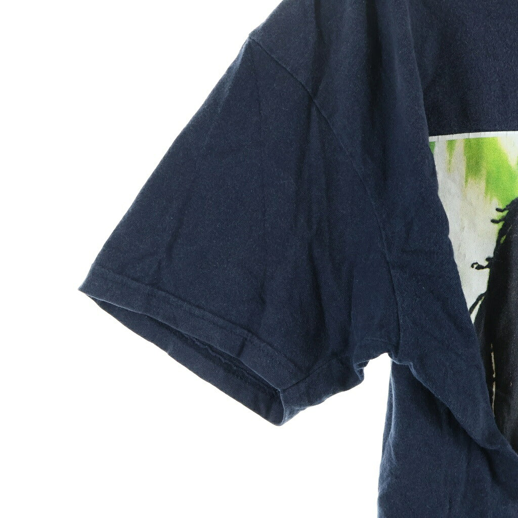 SUPREME(シュプリーム) 19SS Buju Banton Tee ブジュバントンプリント クルーネック半袖Tシャツカットソー ネイビー