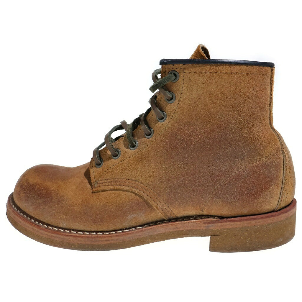 RED WING(レッド ウイング) ×Nigel Cabourn ナイジェルケーボン スエードレザーブーツ シューズ ブラウン 4619