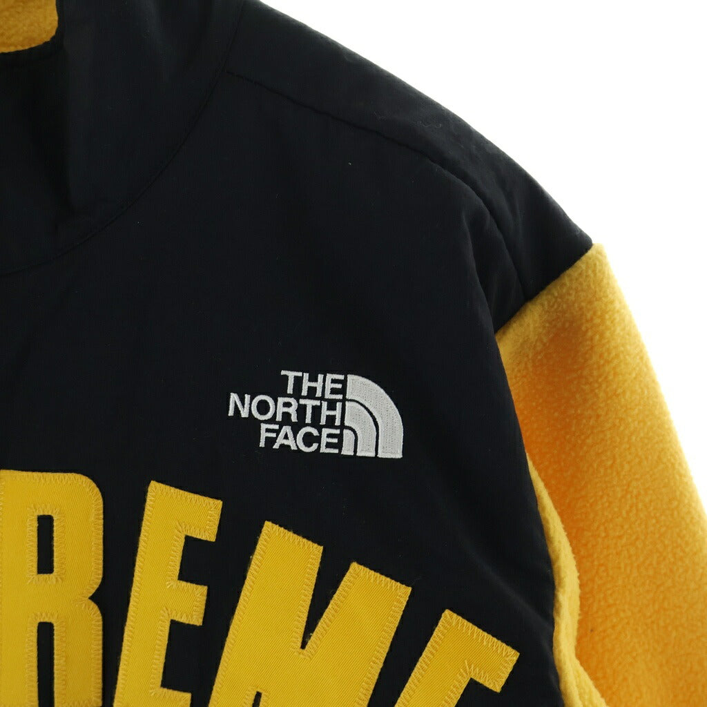 SUPREME(シュプリーム) 19SS ×THE NORTH FACE Arc Logo Denali Fleece Jacket フリースジャケット ブラック/イエロー NA119031