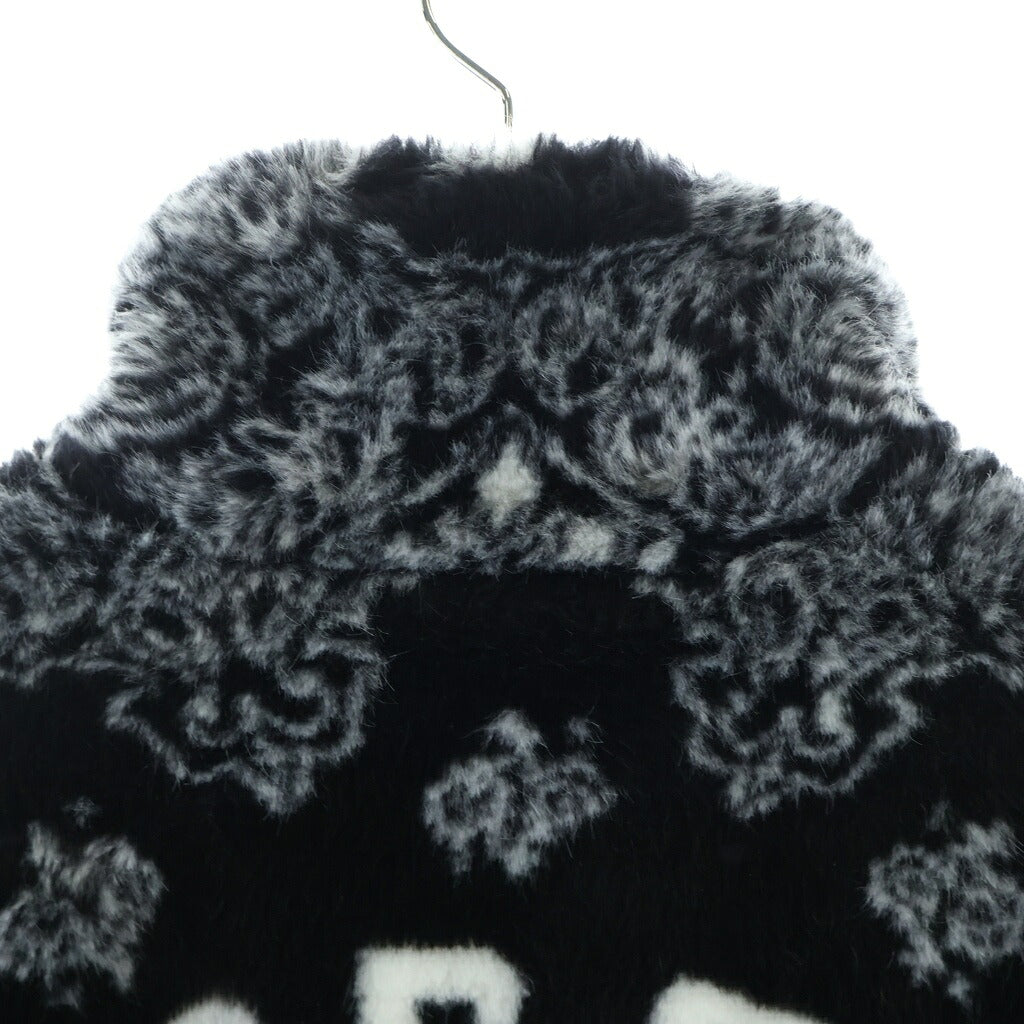 SUPREME(シュプリーム) 21SS Bandana Faux Fur Bomber Jacket バンダナフェイクファー ボンバージャケット ブラック