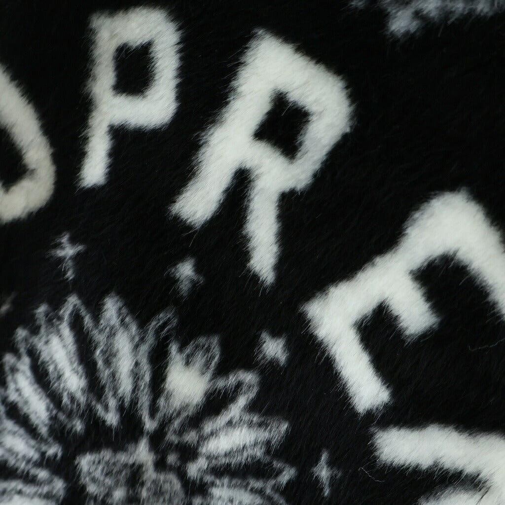 SUPREME(シュプリーム) 21SS Bandana Faux Fur Bomber Jacket バンダナフェイクファー ボンバージャケット ブラック