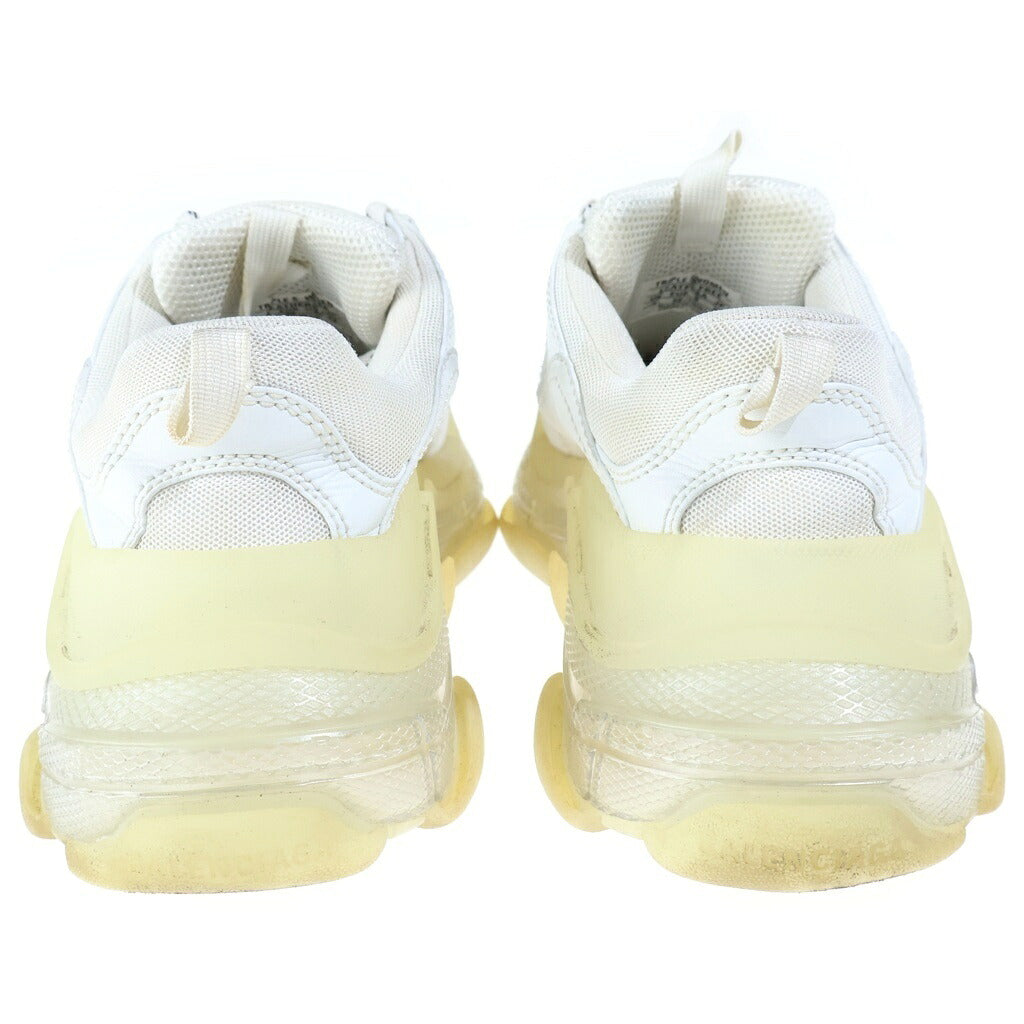 BALENCIAGA(バレンシアガ) Triple Clear Sole トリプル S クリアソール ローカットスニーカー ホワイト US9 544351