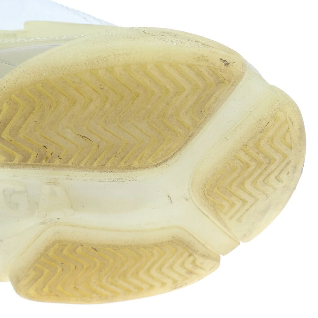 BALENCIAGA(バレンシアガ) Triple Clear Sole トリプル S クリアソール ローカットスニーカー ホワイト US9 544351