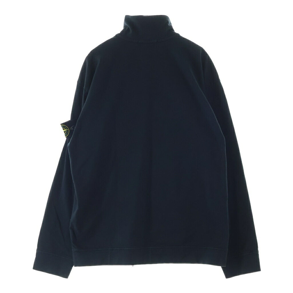 STONE ISLAND(ストーンアイランド) SWEAT ZIP SHIRT スウェット シップシャツ ブラック 791562050 V0029
