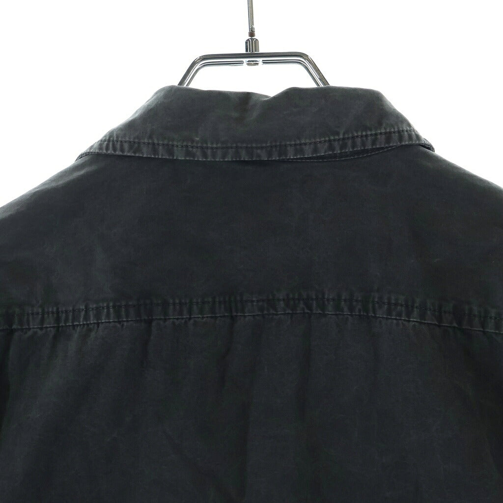 STONE ISLAND(ストーンアイランド) 13SS Garment Dyed ガーメントダイ コットンオーバーシャツ グレー 5815118WN
