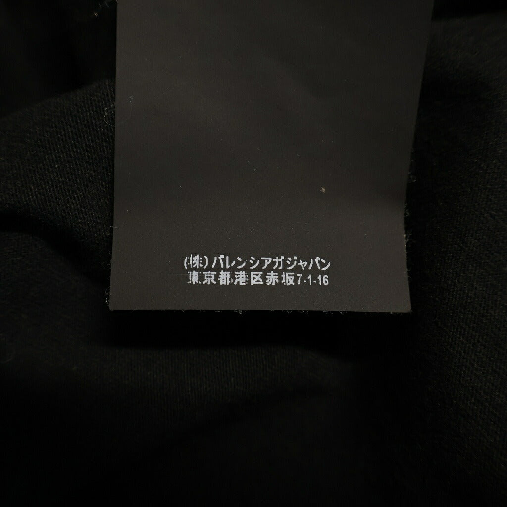 BALENCIAGA(バレンシアガ) 18AW WORLD FOOD PROGRAMME WFPプリント クルーネック半袖Tシャツカットソー ブラック 541705 TCV36