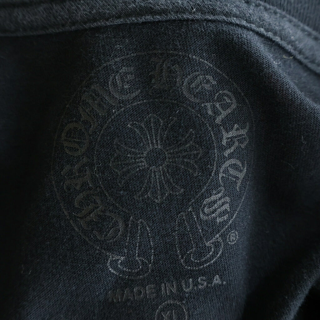 CHROME HEARTS(クロムハーツ) MLT CEM CRS TEE マルチセメタリークロスプリント クルーネック半袖Tシャツカットソー ブラック