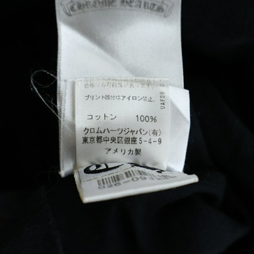 CHROME HEARTS(クロムハーツ) MLT CEM CRS TEE マルチセメタリークロスプリント クルーネック半袖Tシャツカットソー ブラック