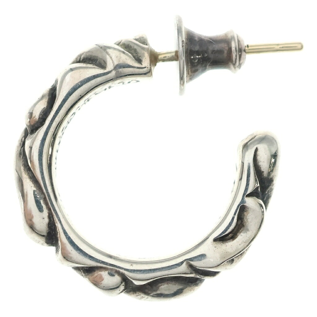 CHROME HEARTS(クロムハーツ) HOOP SCROOL スクロール フープピアス シルバー BCA102