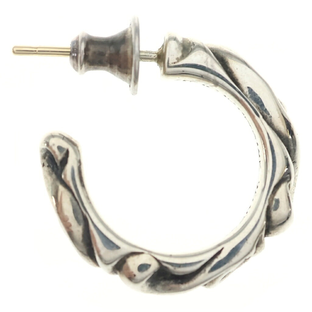 CHROME HEARTS(クロムハーツ) HOOP SCROOL スクロール フープピアス シルバー BCA102