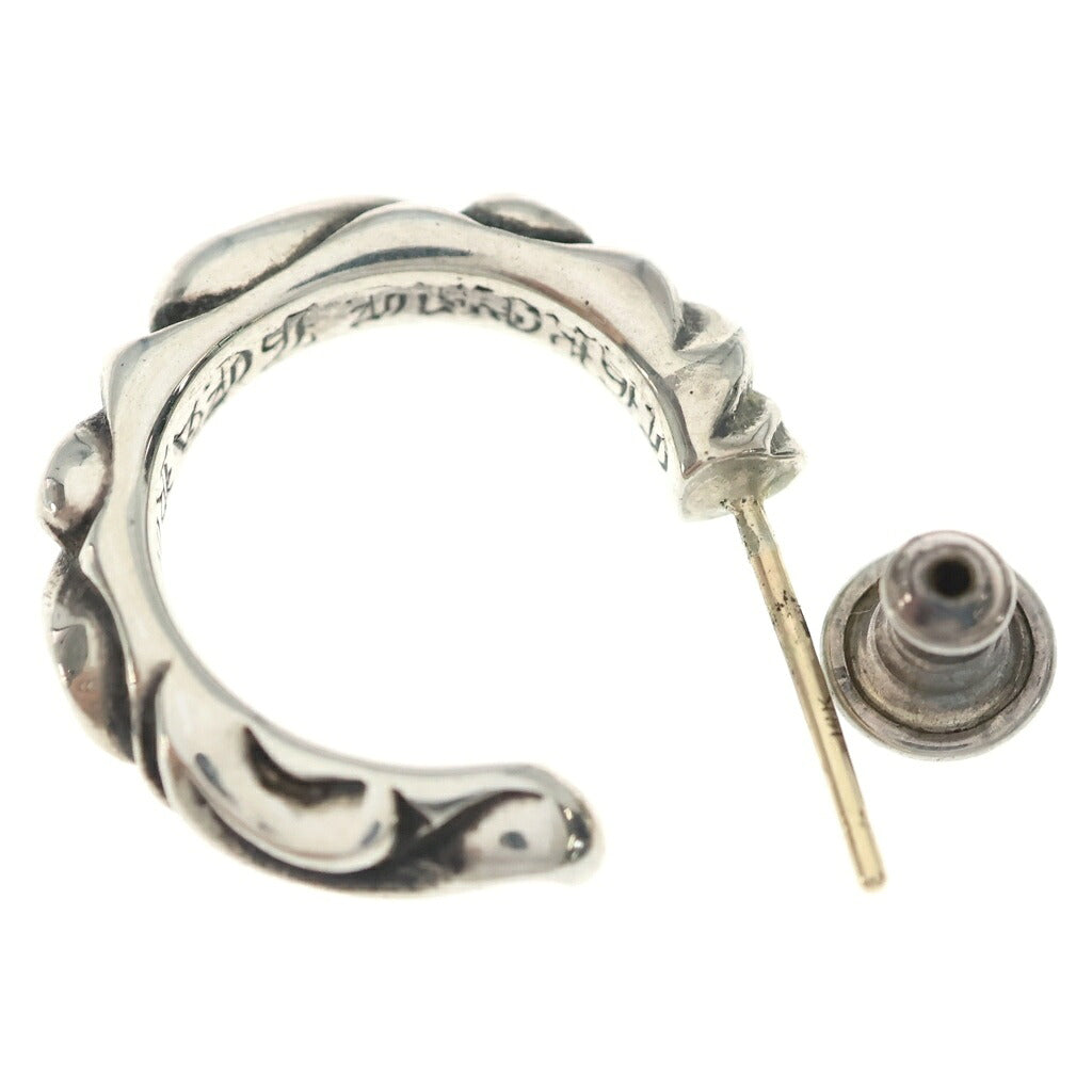CHROME HEARTS(クロムハーツ) HOOP SCROOL スクロール フープピアス シルバー BCA102