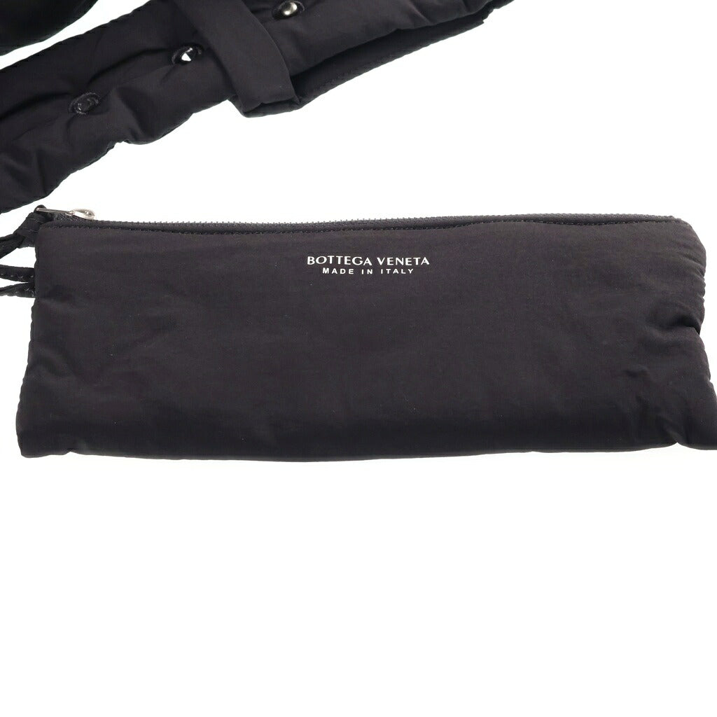 BOTTEGA VENETA(ボッテガヴェネタ) パテッド テック カセット ショルダーバック ブラック