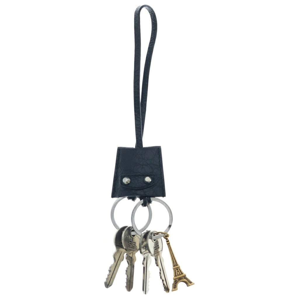 BALENCIAGA(バレンシアガ) LE CITY CHARM ル シティ エッフェル チャーム バッグキーホルダー ブラック 795641