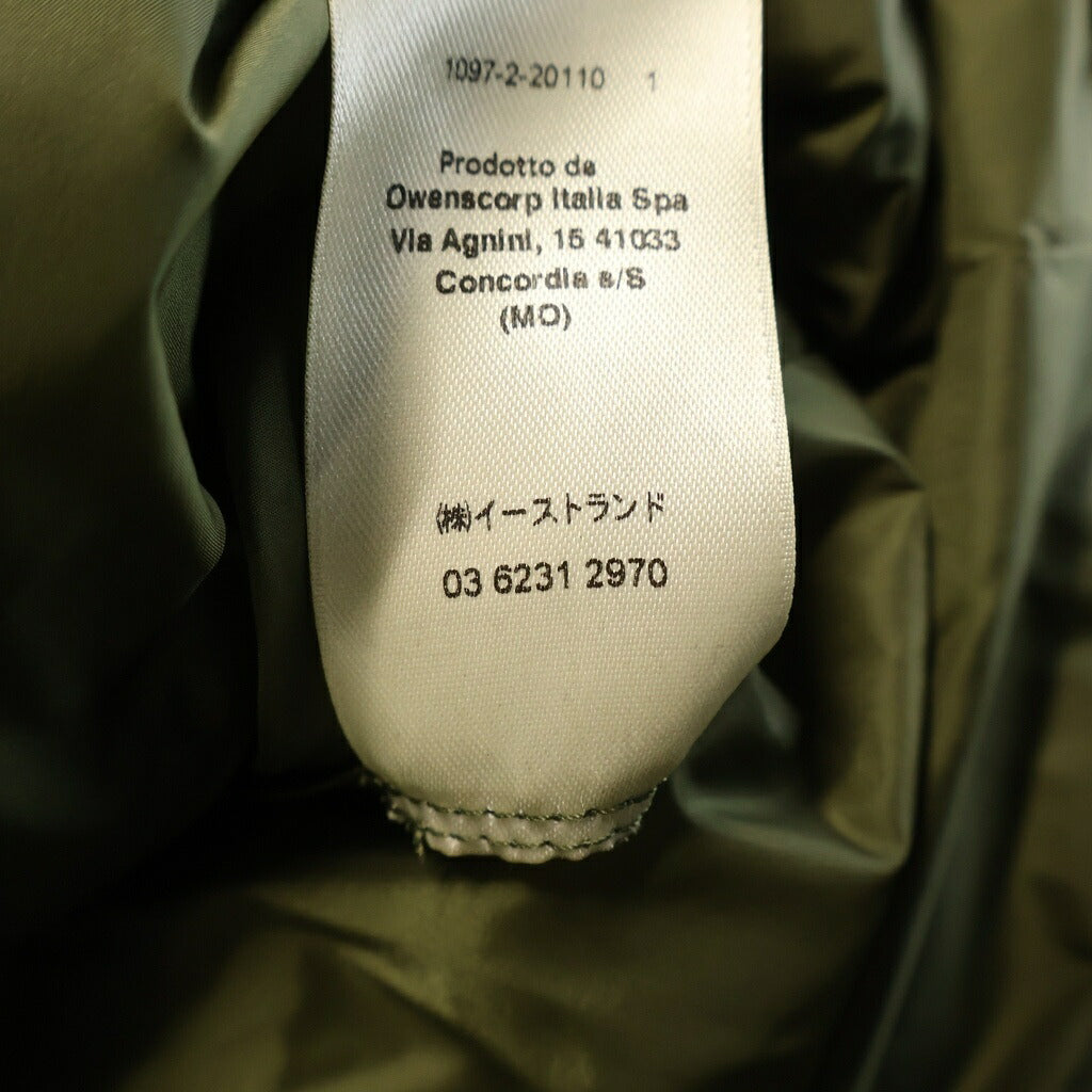 Rick Owens(リックオウエンス) 22AW Sleeveless Puffer Gilet ロングダウンコート ダウンベスト グリーン RU02B2999-NZD3