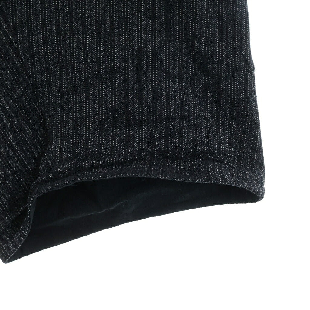 Yohji Yamamoto(ヨウジヤマモト) 23SS hooded zip-up jumpsuit ジャンプスーツ フード付きオールインワン ブラック HZ-D01-202