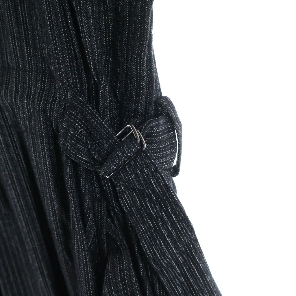 Yohji Yamamoto(ヨウジヤマモト) 23SS hooded zip-up jumpsuit ジャンプスーツ フード付きオールインワン ブラック HZ-D01-202